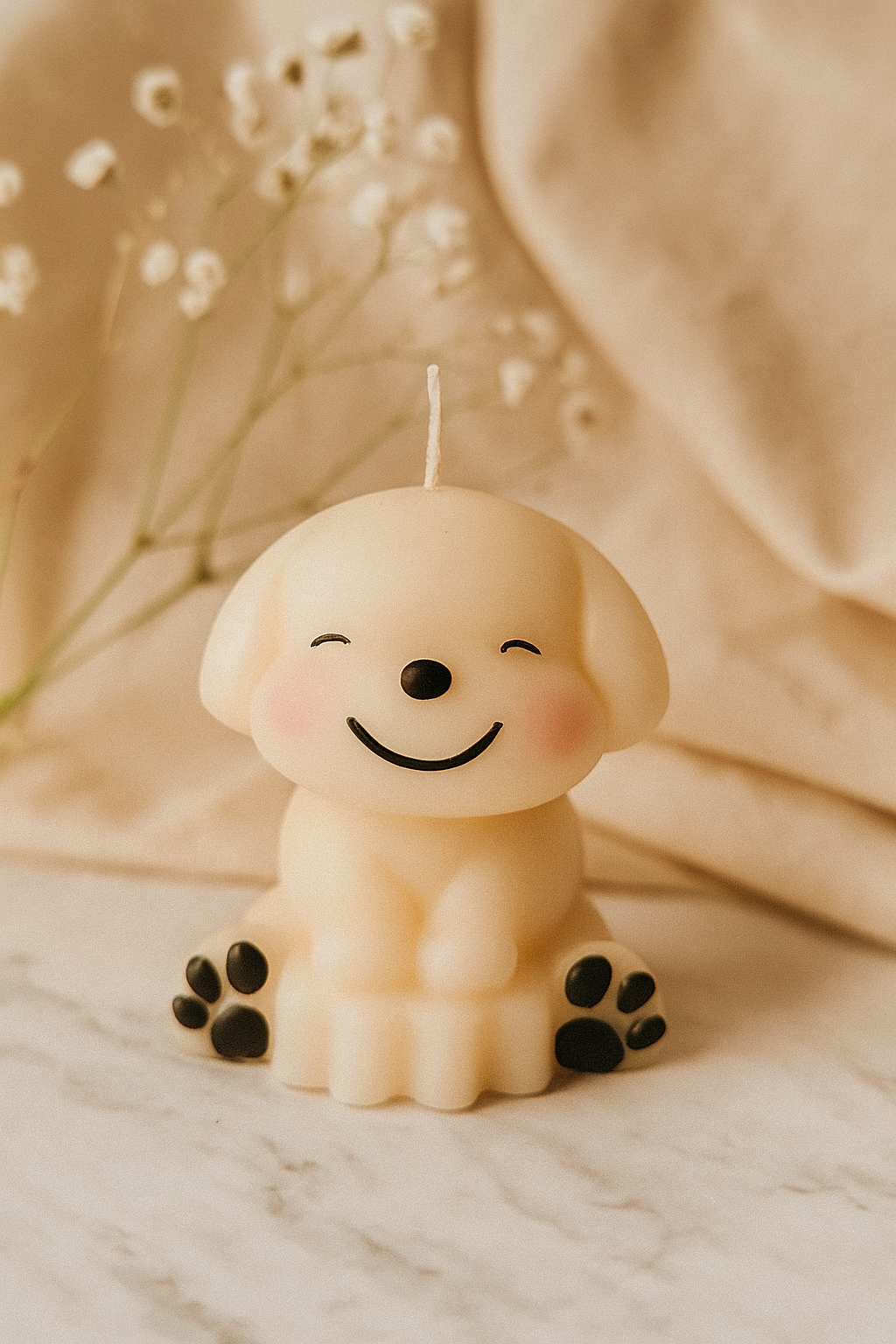 Puppy Candle