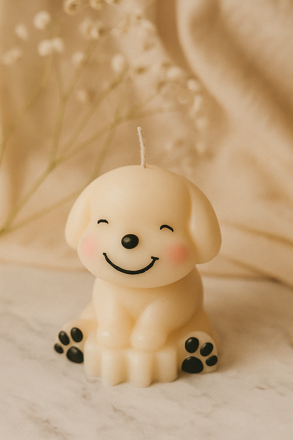 Puppy Candle