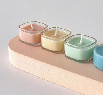 Tealight Square(set of 4)